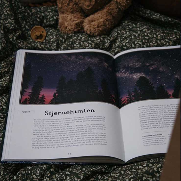 Planetarium - Velkommen til Museet | Naturbog til børn | Side fra bog