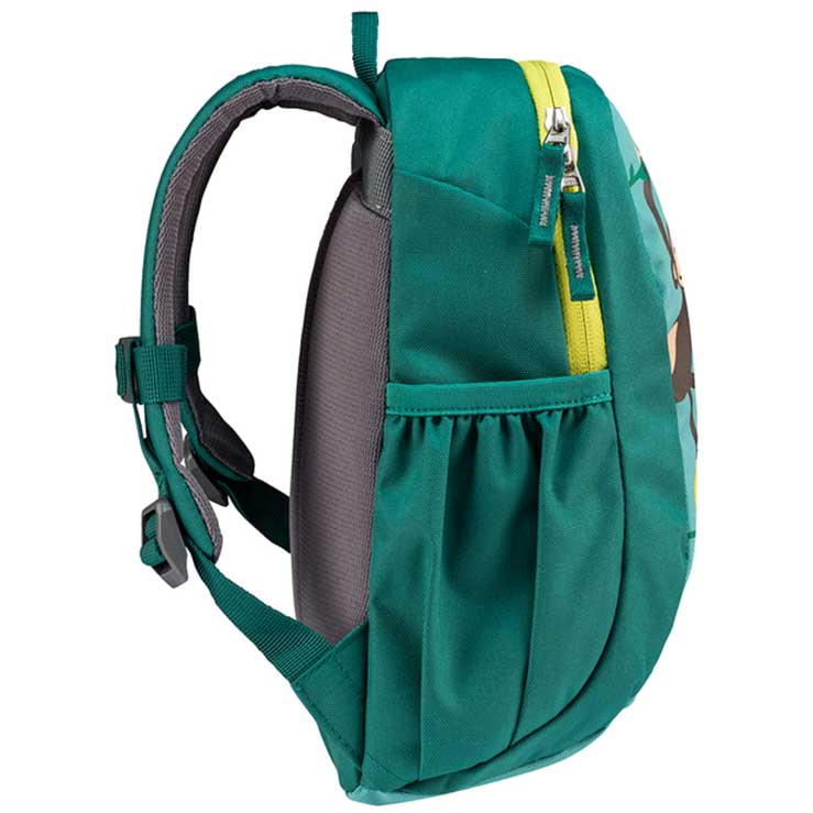 Mini rygsæk til børn, 2 år, fra Deuter. Pico alpine 5 L. Set fra siden.