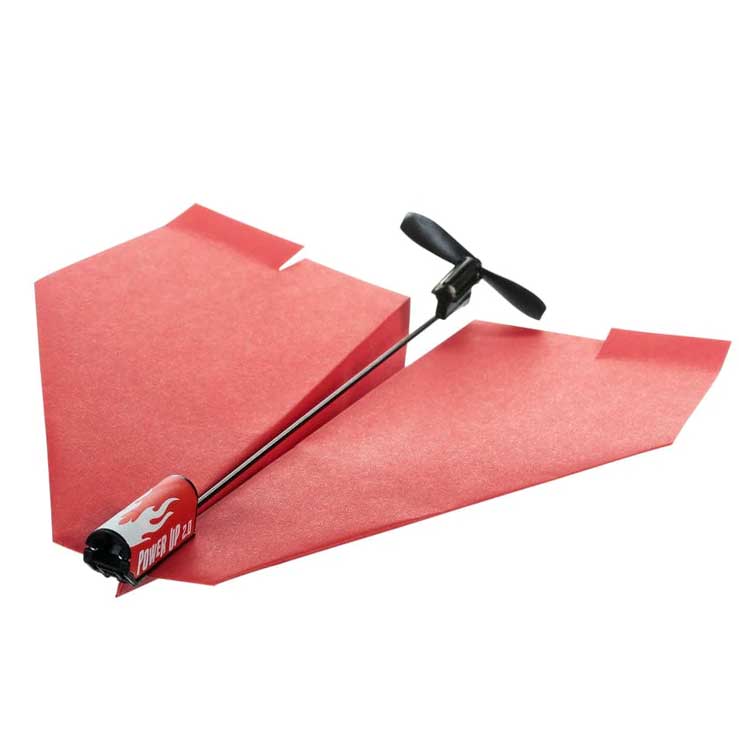 Powerup paper airplane