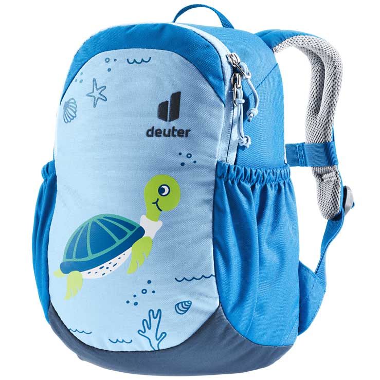 Mini rygsæk til børn, 2 år, fra Deuter. Pico aqua lapis 5 L.