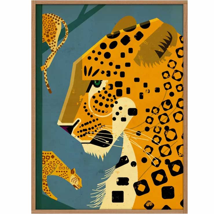 Leopard plakat