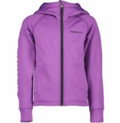 Didriksons Hekto Kids Purple softshelljakke med fleecefor