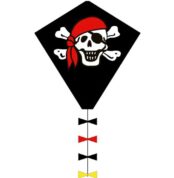 Eddy Jolly Roger 50 drage med line og håndtag i farver