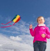 Pocket Sled Rainbow slædedrage til børn