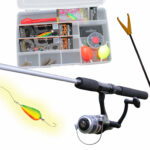 Fiskesæt til børn med fiskegrej til put and take fiskeri