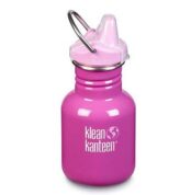 Klean Kanteen Bubble Gum drikkedunk til børn med sippy cap