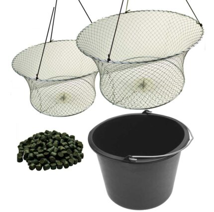 Signalkrebs-pakke - Brik, madding og spand