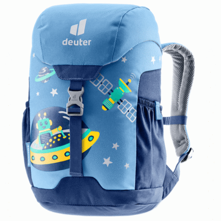 Børnerygsæk fra deuter Schmusebär 8 L i farven Wave-nightblue