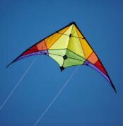 Rookie Rainbow styrbar børnedrage med regnbuefarver