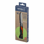 Opinel N07 Outdoor Junior khaki i itui.