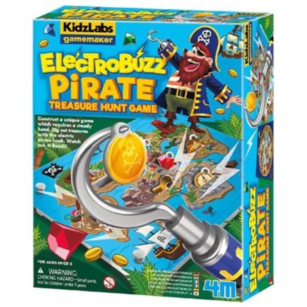 4M Elektro Buzz Piratspil med pirattema