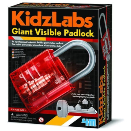 4M Hængelås KidzLabs kreasæt med hængelås og nøgle