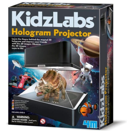 4M KidzLabs Hologram Projektor kreasæt med 3D-hologrammer