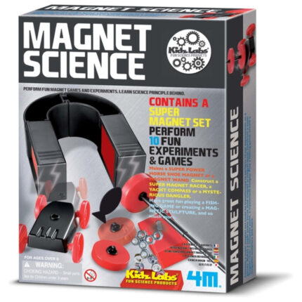 Kidz Labs Magnet Science magnetsæt fra 4M med 10 eksperimenter